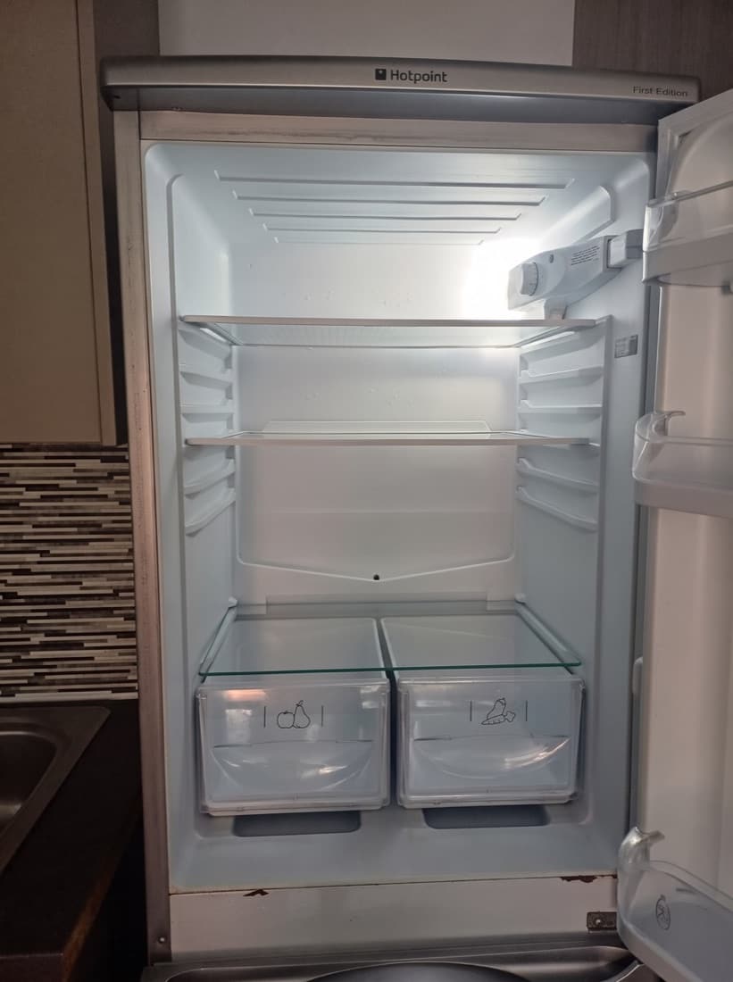 Fridge cleaned inside during an end of tenancy clean in Radcliffe